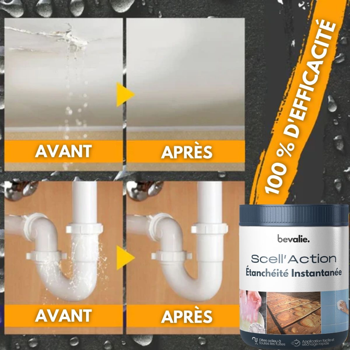 Scell’Action - Mastic de revêtement imperméable