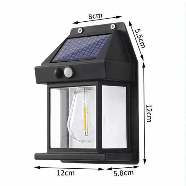 Projecteur Solaire avec Capteur Étanche - EcoLight F