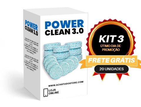 Power Clean 3.0 - Tablettes de Nettoyage Profond pour Graisse, Rouille et Taches !